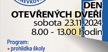 SOŠ a SOU Hněvkovice Den otevřených dveří